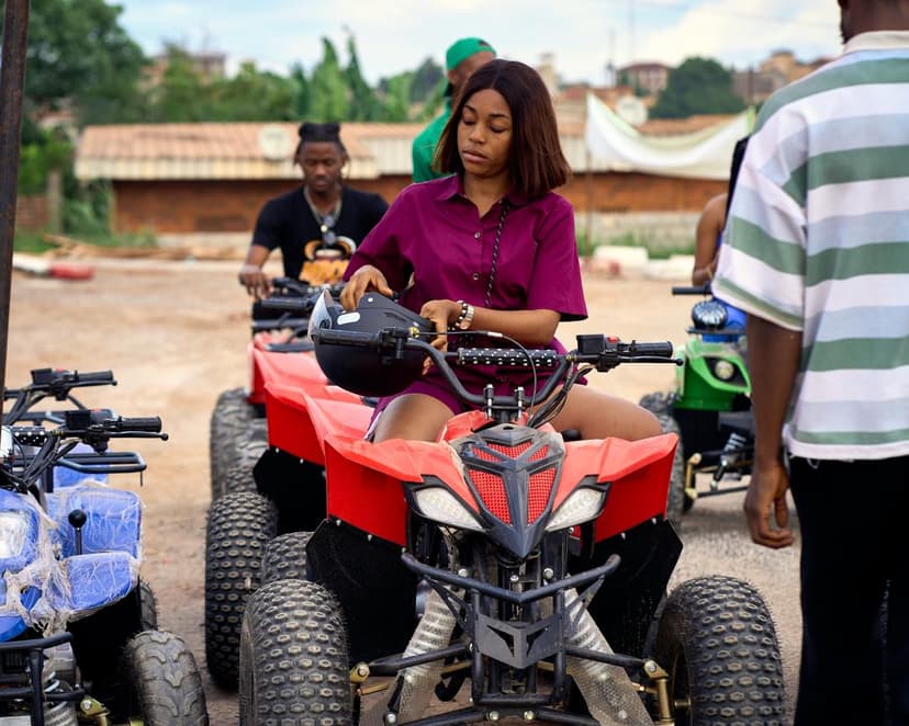 Quad rider adventure